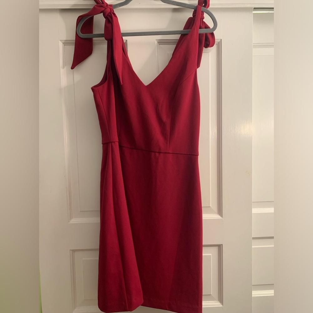 BCBG Tie Strap Dress